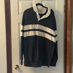 JCrew Men’s Rugby Shirt - Large
